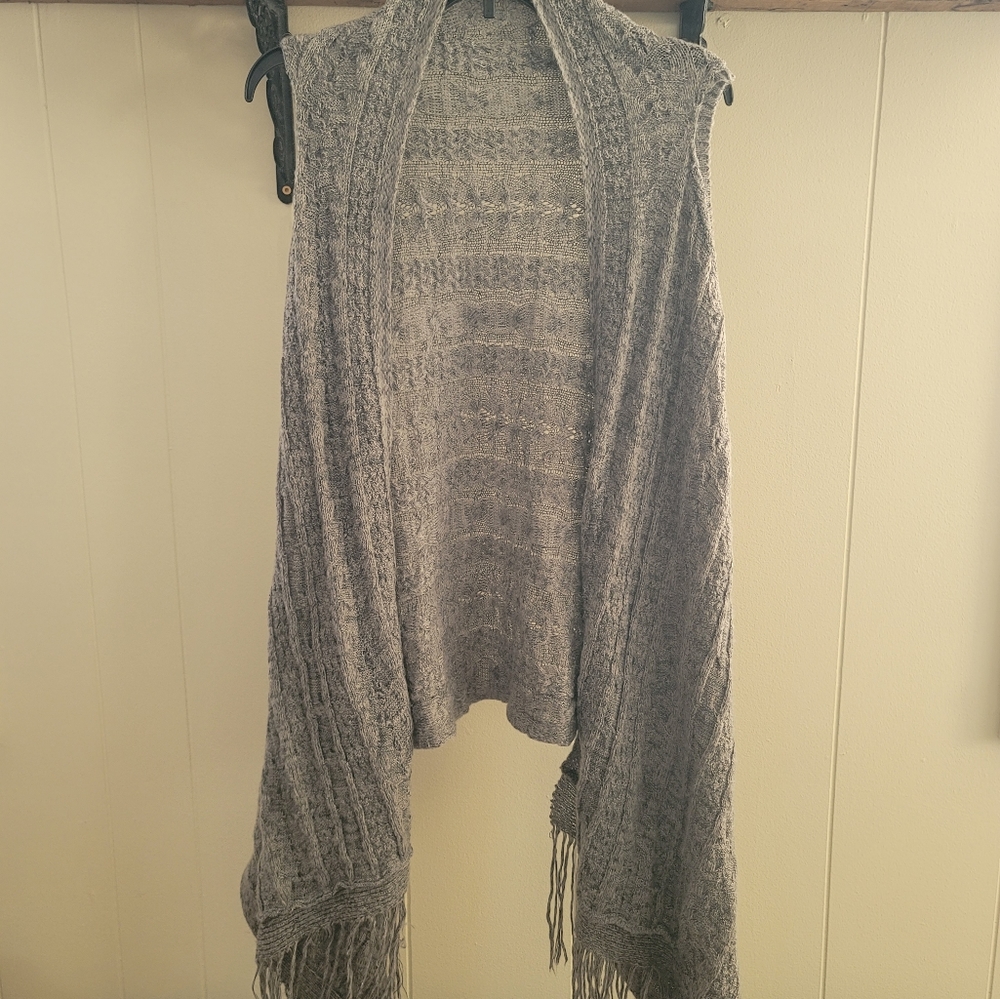 Knox Rose gray sweater vest lightweight size medium
